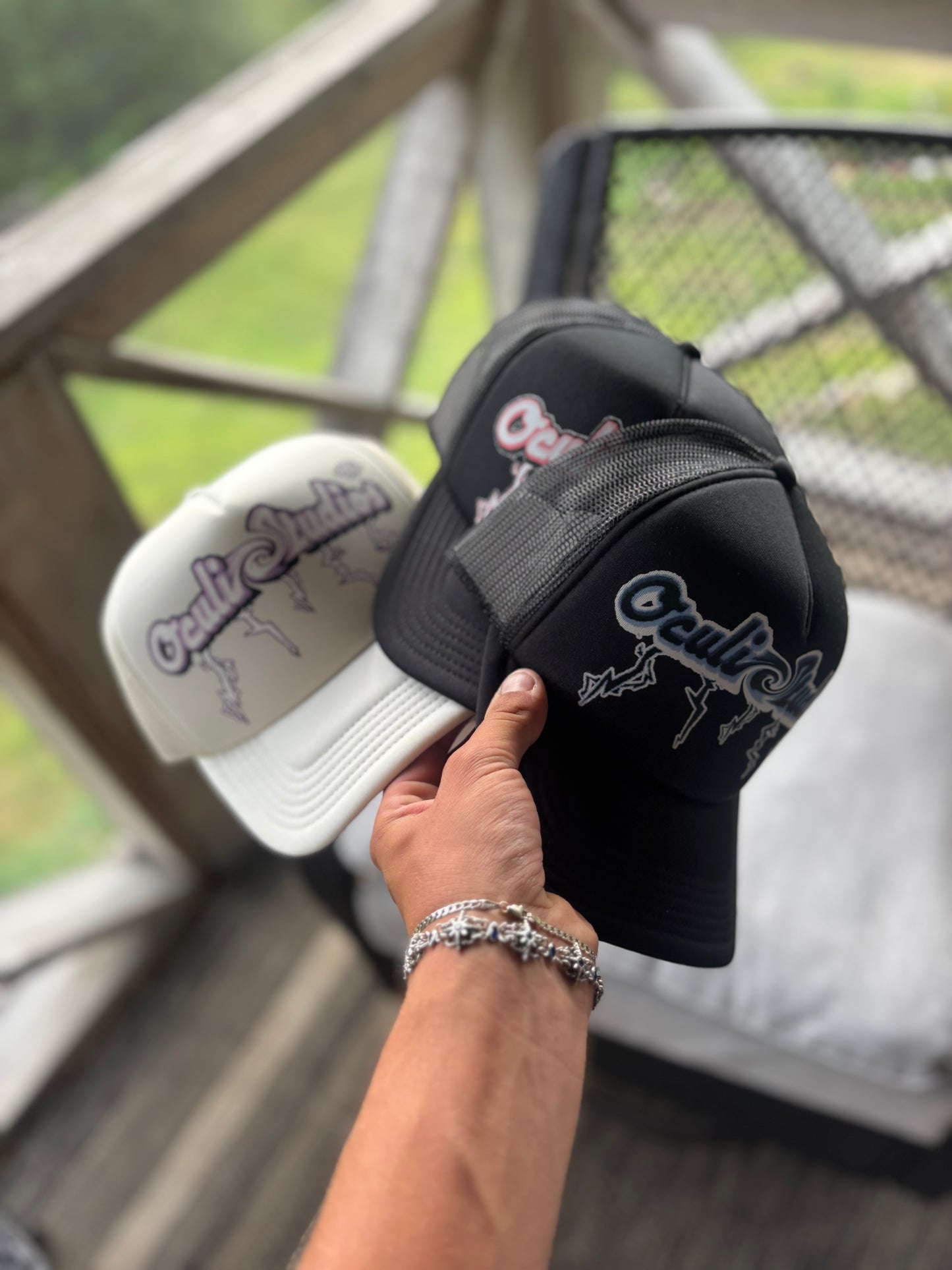 Lightening Trucker Hats
