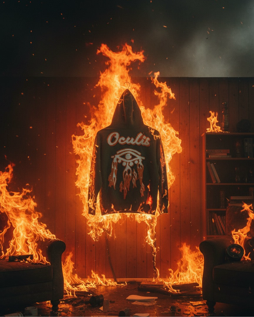 Heavyweight Flame Hoodie