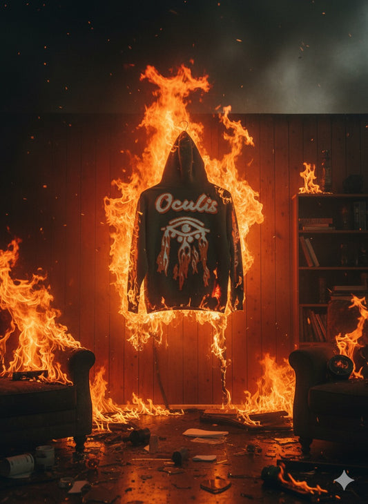 Heavyweight Flame Hoodie