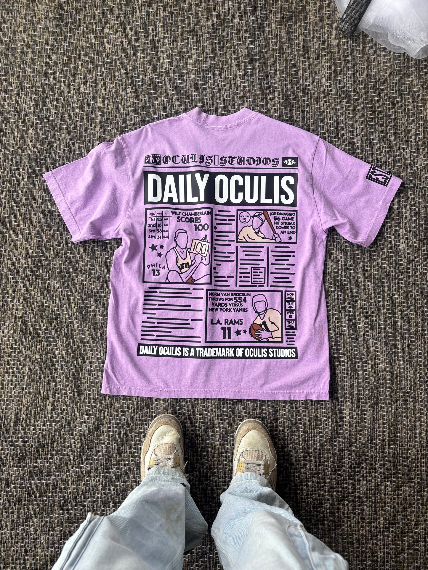 Newspaper Logo Tee (Sample)