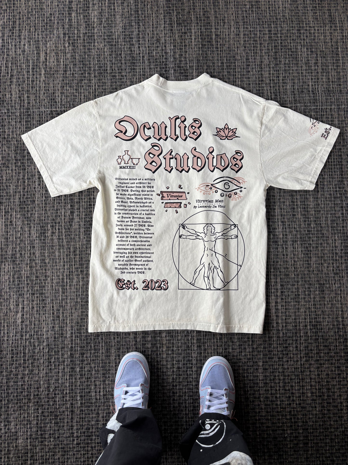 Vitruvian Man Logo Tee (Sample)